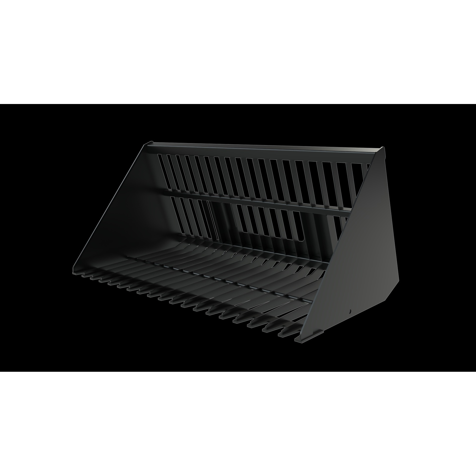 Top Dog Attachments XL Firewood Bucket — 90in., 3-7/8in. Tine Spacing, Model# 9010110